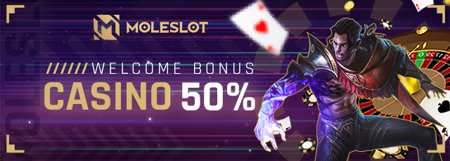 WELCOME BONUS CASINO 50%